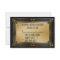 Black & Faux Gold Gatsby Geometric Wedding RSVP