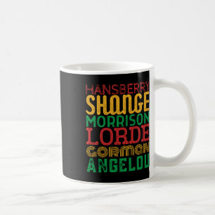 Black Female Writers Black History Month Feminist Coffee Mug