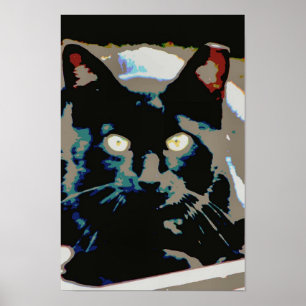 Black feral poster