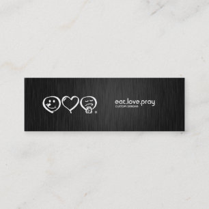 Black FIber Elegant Graphic Designer Business Card
