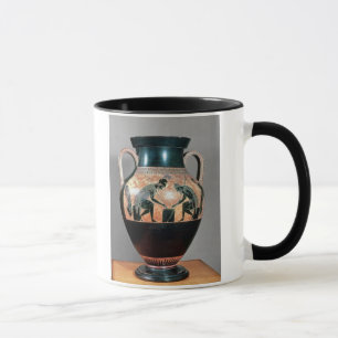 Black-figure amphora depicting Ajax and Achilles, Mug