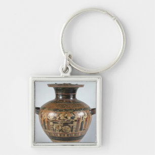 Black-figure hydria key ring