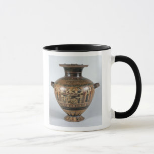 Black-figure hydria mug