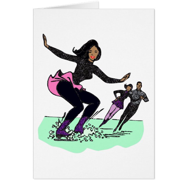 black figure skater (Front)