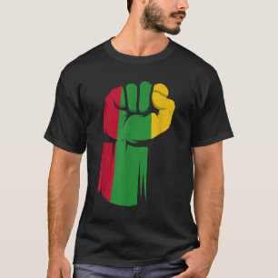 Black Fist African American Pride Black History Mo T-Shirt