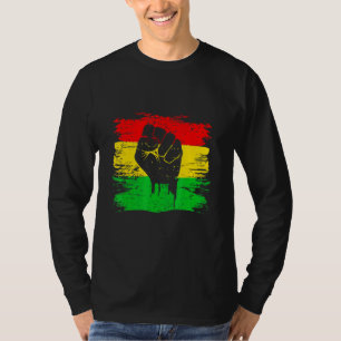 Black Fist Original Black Power Symbol African Ame T-Shirt