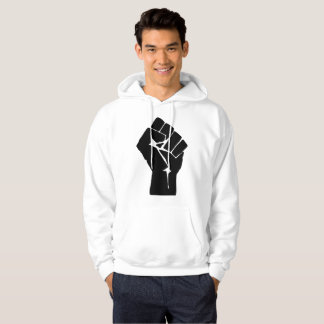 Black Fist Raised - Resistance Protest Hoodie