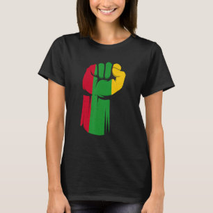 Black Fist Shirt African American Pride Black Hist