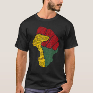 Black Fist Shirt African American Pride Black Hist