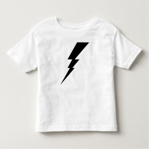 Black Flash Lightning Bolt Toddler T-Shirt