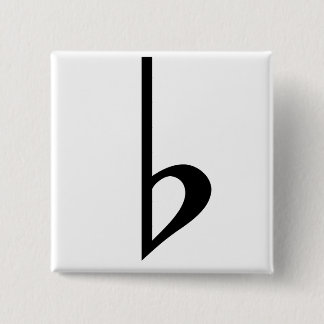 Black Flat Back Brooch Pin