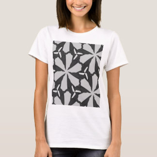 Black flower T-Shirt