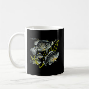 Black Fly Crappie Bluegill Fishing Hoodies Micro F Coffee Mug