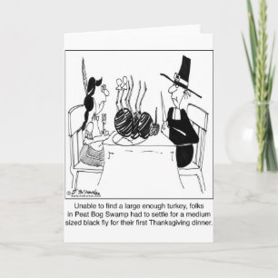 Black Fly Feast Holiday Card