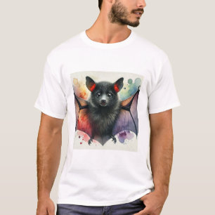 Black Flying Fox 290824AREF119 - Watercolor T-Shirt