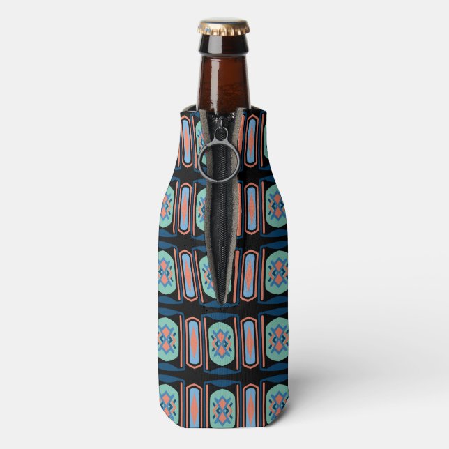Black Foam Bottle Cooler (Bottle Back)