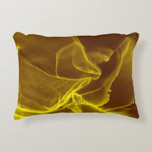 Black folded textured paper abstract shiny origami decorative cushion