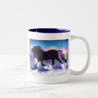 Black Foot Shire Two-Tone Coffee Mug