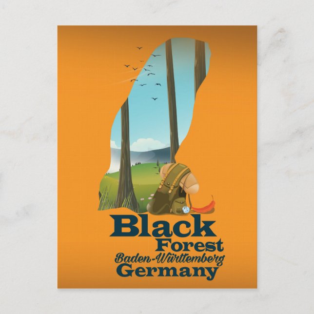 Black Forest - Baden-Württemberg - Germany Postcard (Front)