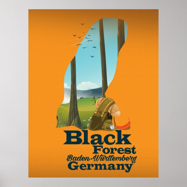 Black Forest - Baden-Württemberg - Germany Poster (Front)