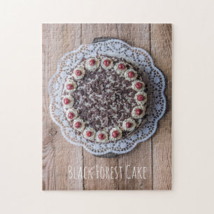 Black Forest Cake Gateau for Confectioners Jigsaw Puzzle