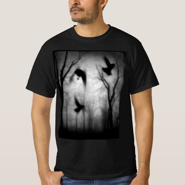 Black Forest Crows T-Shirt (Front)