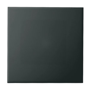 Black Forest Green Solid Colour Ceramic Tile