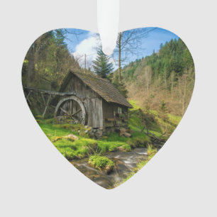 Black Forest Grist Mill Germany Ornament
