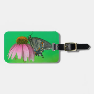 Black Form Of Eastern Tiger Swallowtail Luggage Tag