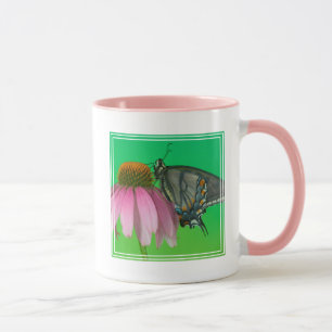Black Form Of Eastern Tiger Swallowtail Mug