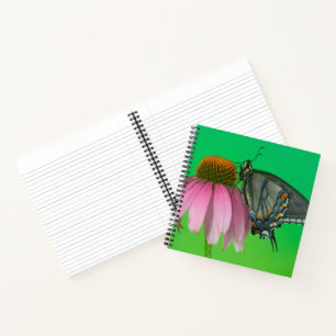 Black Form Of Eastern Tiger Swallowtail Notebook