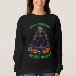 🖤 Black Frankenstein Halloween Sweatshirt 💀🎃U