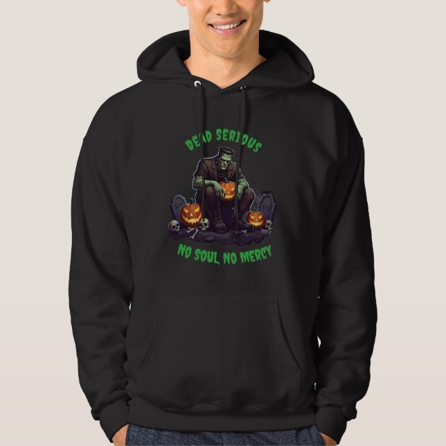 🖤 Black Frankenstein Halloween Sweatshirt 💀🎃U (Front)
