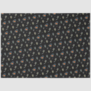 🖤 Black Frankenstein Tissue Paper 💀🎃