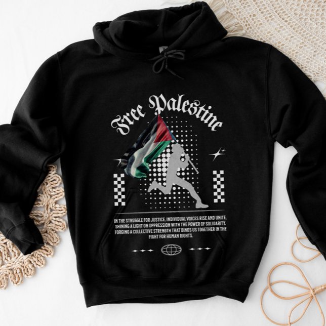 Black Free Palestine Sweatshirt  (Creator Uploaded)