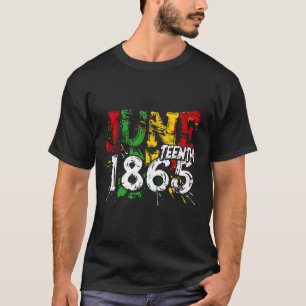 Black Freedom Juneteenth 1865 Black Pride Women T-Shirt