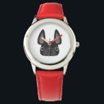 Black Frenchie Watch<br><div class="desc">What time is it? Frenchie Time!</div>