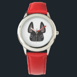 Black Frenchie Watch<br><div class="desc">What time is it? Frenchie Time!</div>