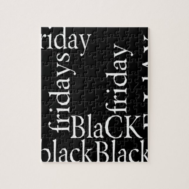 Black Friday Design Jigsaw Puzzle (Vertical)