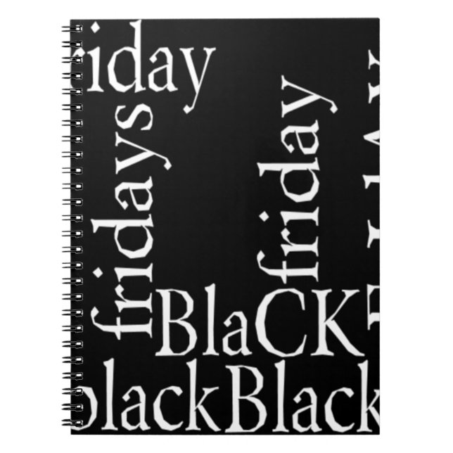 Black Friday Design Notebook (Front)