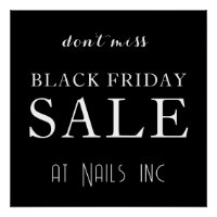 BLACK FRIDAY SALE BLACK WHITE MINIMAL RETAIL