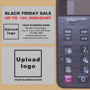 Black Friday Sale on Grey Enclosure Card