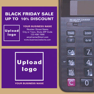 Black Friday Sale on Purple Enclosure Card