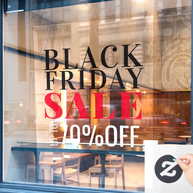 Black Friday Sale Simple & Bold (Cafe Window)