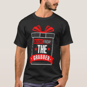 Black Friday Shopping Team The Grabber Matching Co T-Shirt