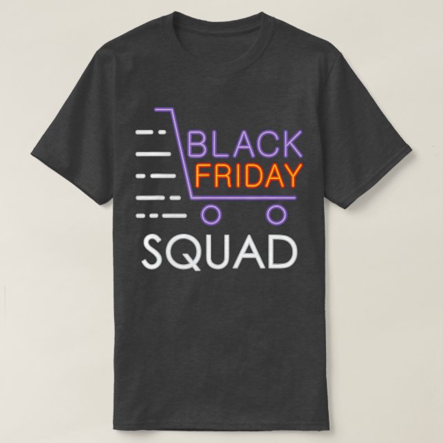 Black Friday Squad T-Shirt Black Friday Shopping T (Design Front)