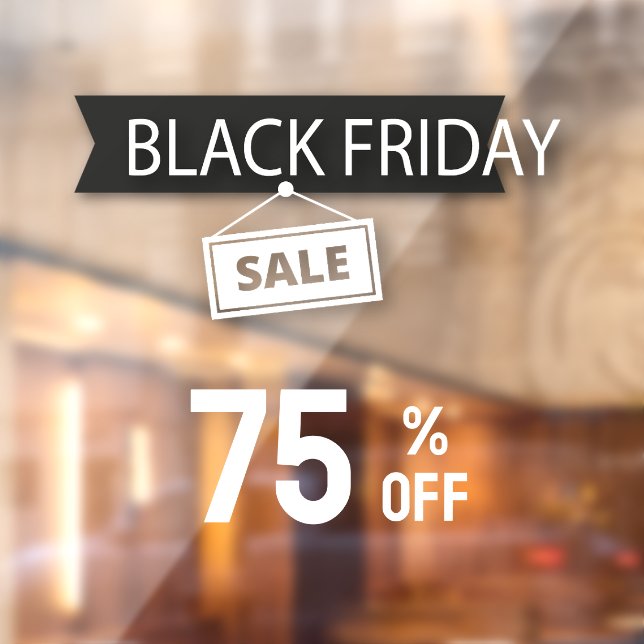 Black Friday Store Sale Black and White (Sheet 2)