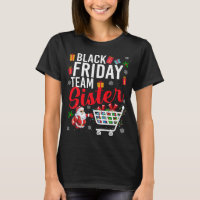 Black Friday Team Sister Cute Christmas Shopping L