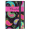 Black Fuchsia Pink Modern Paisley Personalised