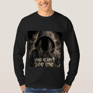 Black full sleeve fave design T-Shirt